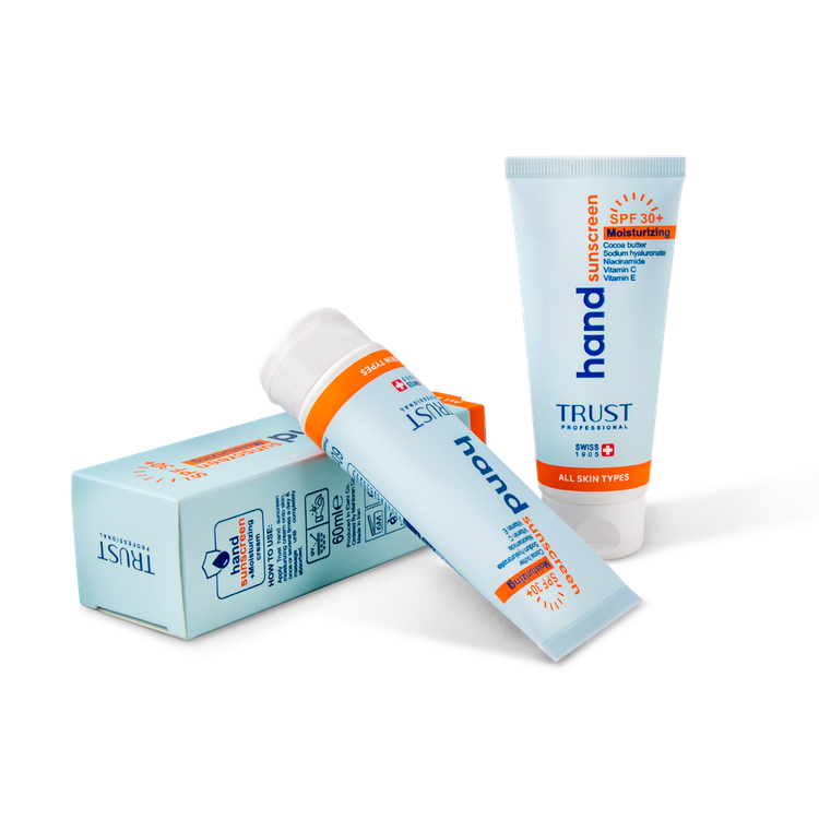 کرم تخصصی دست ضد آفتاب و آبرسان + SPF30 تراست